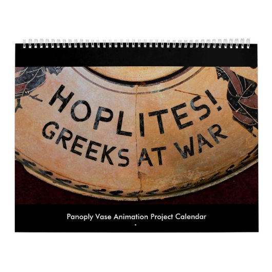 Hoplites! Grieche am Kriegs-Kalender Kalender (Titelbild)