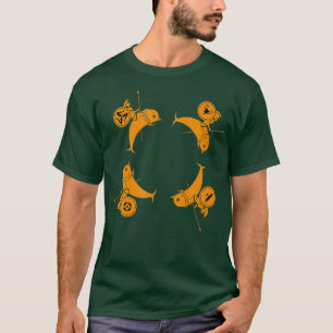 Hoplites reiten Dolphinen altgriechisches Töpfere T-Shirt