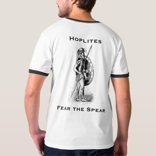 Hoplites-Shirt T-Shirt (Rückseite)