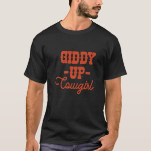 Hopp auf Cowgirl T-Shirt