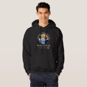 Hopp durchs Leben Hoodie (Vorne ganz)