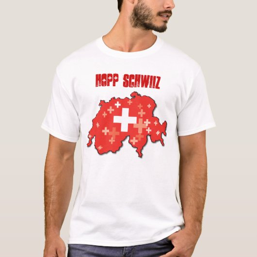 Hopp Schwiiz T-Shirt (Vorderseite)