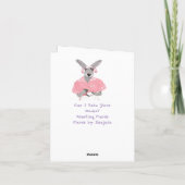 Hoppe Geburtstag 🎂 Dankeskarte (Rückseite)