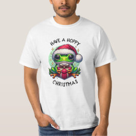 Hoppe Weihnachten | Froschpuppe T-Shirt