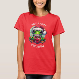 Hoppe Weihnachten | Froschpuppe T-Shirt
