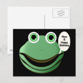 Hoppe zum Geburtstag Postkarte (Vorne/Hinten)