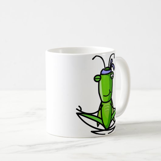 hopper_meditating_Mug Kaffeetasse (VorderseiteRechts)