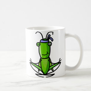 hopper_meditating_Mug Kaffeetasse