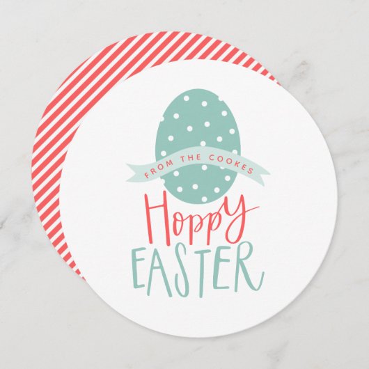 HOPPER OSTER EINLADUNG (Vorne/Hinten)