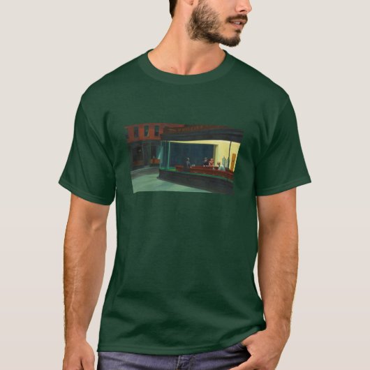 Hopper's Nighthawks T-Shirt (Vorderseite)