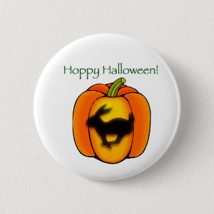 Hoppin Halloween Wünsche Button