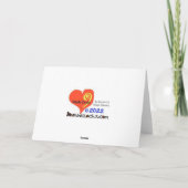 Hoppin' Happy St. Urho's Day Card Karte (Rückseite)