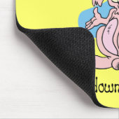 Hoppin hinunter die Häschen-Spur Mousepad (Ecke)