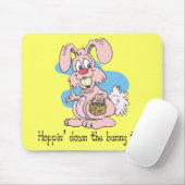 Hoppin hinunter die Häschen-Spur Mousepad (Mit Mouse)
