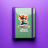 Hoppin' Personalisierter Vinyl-Sticker Aufkleber