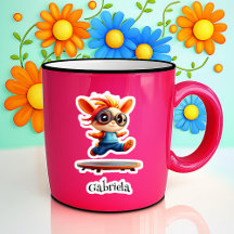 Hoppin' Personalisierter Vinyl-Sticker