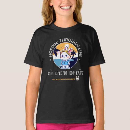 Hoppin’ Through Life T-Shirt (Vorderseite)