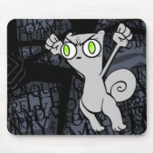 Hoppin verärgertes schäumendes Mousepad (Vorne)