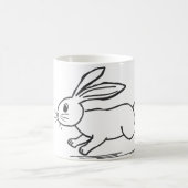 Hopping Bunny Mug Kaffeetasse (Mittel)