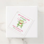 Hopping Frog Valentinstag Lehrer Schüler Geschenk Geschenkanhänger (Beispiel)