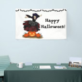 Hopping Hazel Halloween 3'X5' Party Banner (Messeveranstaltung)