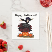 Hopping Hazel Halloween-Party Napkins Serviette (Beispiel)