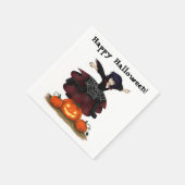 Hopping Hazel Halloween-Party Napkins Serviette (Ecke)