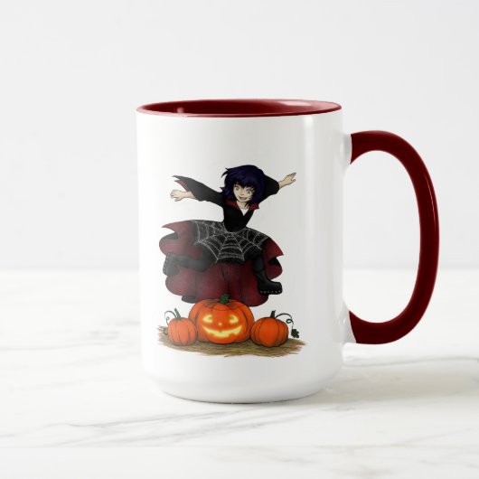 Hopping Hazel Halloween Tasse (Rechts)