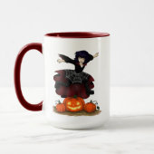 Hopping Hazel Halloween Tasse (Links)