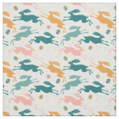 Hopping Ostersonniges Muster Stoff (Muster)
