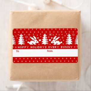 Hoppingurlaub an sonnigen Niedlichen Kaninchen von