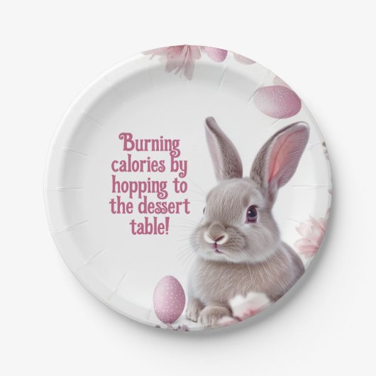 🐇 Hoppin's Good Time Oaster Plate Pappteller (Vorderseite)