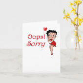 Hoppla! Entschuldigung Karte (Gelbe Blume)