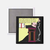 Hoppla! Freudian Slip by the Preacher-lustig Magnet (Vorderseite/Rückseite)