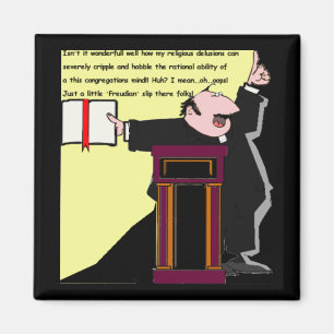 Hoppla! Freudian Slip by the Preacher-lustig Magnet