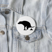 Hoppla! Gefangen in dem Kackend Hund Gesetz Button (Beispiel)
