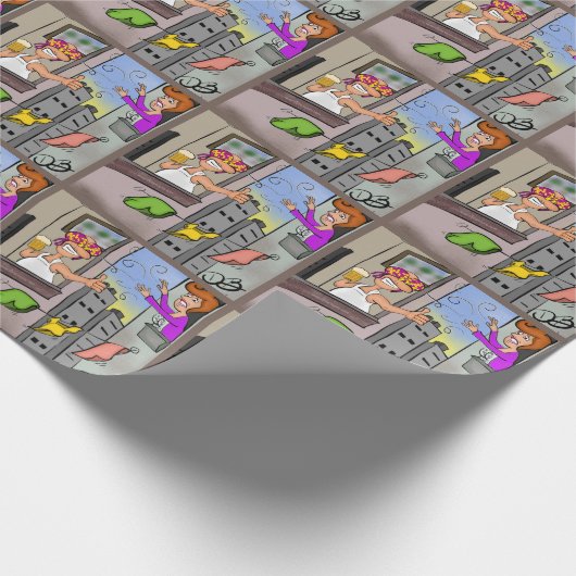 Hoppla Geschenkpapier (Ecke)