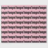 hoppla! Geschenkpapier (Flach)