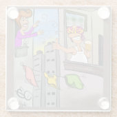 Hoppla Glasuntersetzer (Rückseite)