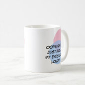 Hoppla! Habe ich gerade die Augen ausgedreht? Kaffeetasse (VorderseiteRechts)