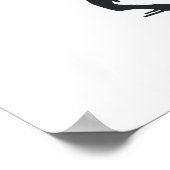 Hoppla! Habe ich wieder Champagner statt Milch gek Poster (Ecke)