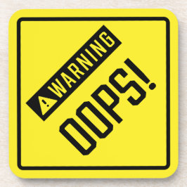 Hoppla! Harte Plastikuntersetzer Getränkeuntersetzer