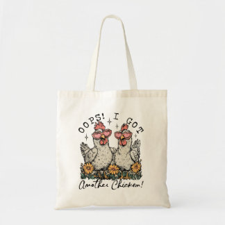 Hoppla! Ich Got noch ein Huhn - Funny Chicken Love Tragetasche