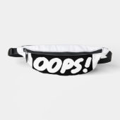 Hoppla! Motivierend Fehler Bauchtasche (Vorderseite)