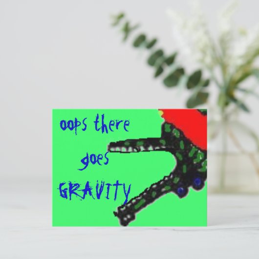 HOPPLA POSTKARTE (Stehend Vorderseite)