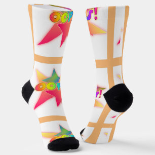 Hoppla! Quirky Comic Buch Jargon Cabin Socks Socken