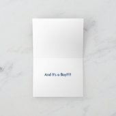 HOPPLA! Schwangerschaftsankündigung Ankündigung (Innenseite)