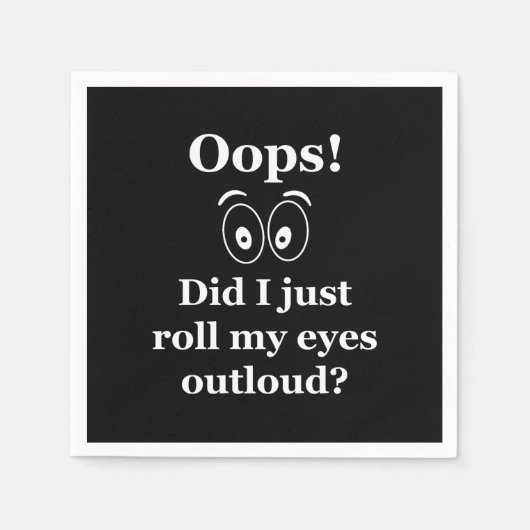 Hoppla! Serviette (Vorderseite)