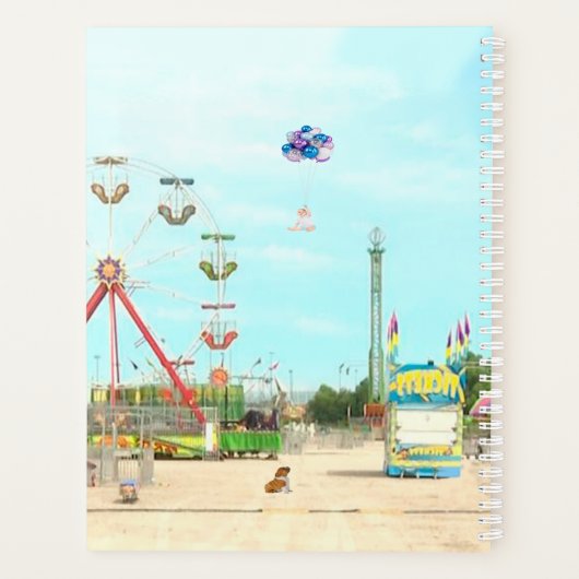 HOPPLA! Spiralnotizblock Planer (Rückseite)