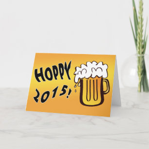 Hoppy 2015 feiertagskarte